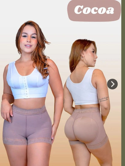 🔥 OFERTA DE LANZAMIENTO 🔥 Faja Short Levanta cola Ultra invisible 🤑💸 LLEVA LA SEGUNDA CON 50% DE DESDCUENTO💸 🤑